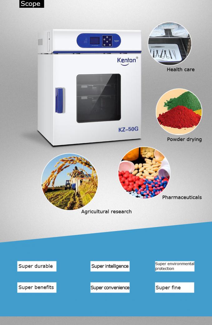 High Configuration Vacuum Curing Oven 50L Heating Transfer Vacuum