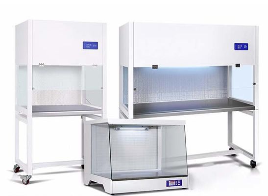 0.5kw Lab Laminar Airflow Cabinet UV Lamp Double  Vertical Laminar Flow Cabinet
